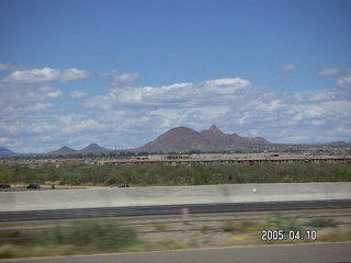Pinnacle Peak seen from Route 101