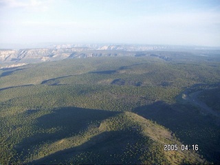 Oak Creek Canyon -- aerial