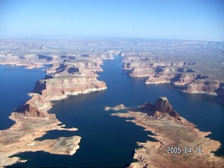 Glen Canyon Dam -- aerial