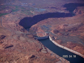 Glen Canyon Dam - aerial