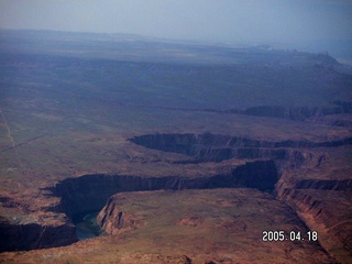 Marble Canyon area -- aerial