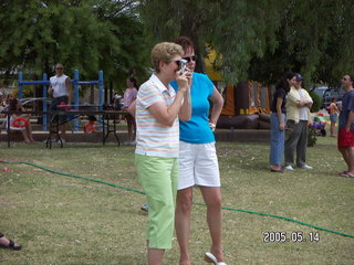 Judy W. taking a picture