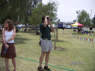 Dave Ginsberg taking a picture