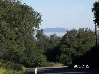 morning run in Julian, California