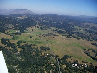 aerial -- Julian, California