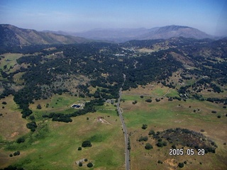 aerial -- Julian, California