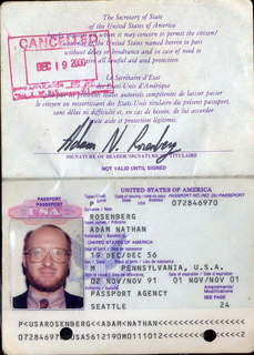 oldpassport photo page