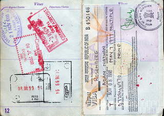 oldpassport 12-13 visas