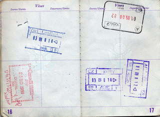 oldpassport 16-17 visas