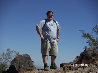 Sean Dogar at Lookout Mountain viewpoint