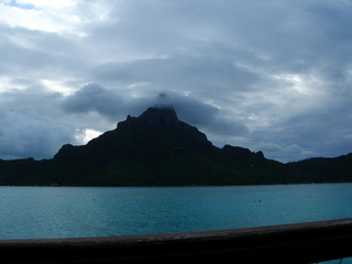 Tim and Dana Higel in Bora Bora