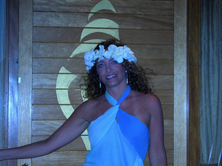 Tim and Dana Higel in Bora Bora