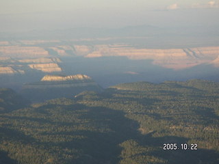 21 5ln. Grand Canyon -- Aerial -- canyon at dawn