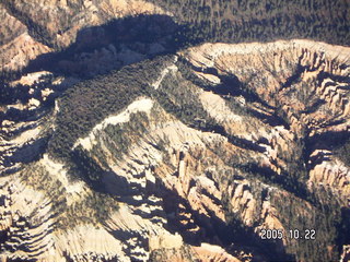 73 5ln. Aerial -- Bryce Canyon -- Boat Mesa and Fairyland Point