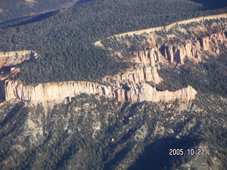 Aerial -- mesas in southern Utah -- No Man's Mesa