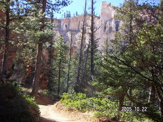Bryce Canyon -- Peek-a-boo Loop with the moon