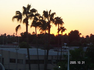 Sunset from the Galleria terrace