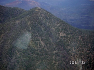 aerial --  around Flagstaff