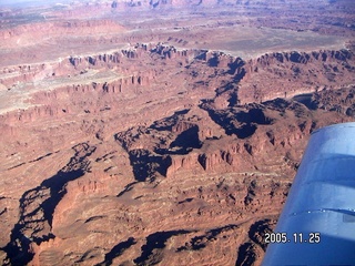 aerial -- Canyonlands