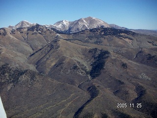 aerial -- LaSal Mountains