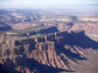 aerial -- Colorado canyon