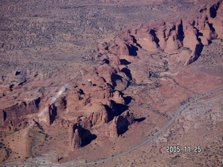 aerial -- Colorado canyon