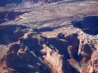 aerial -- Colorado canyon