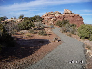 Dead Horse Point slickrock stairs