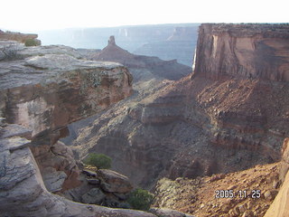 Dead Horse Point canyon view