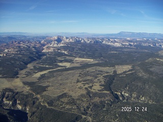 aerial -- Zion National Park