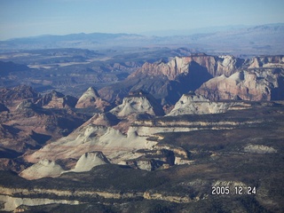 aerial -- Zion National Park