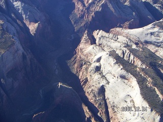 aerial -- Zion National Park