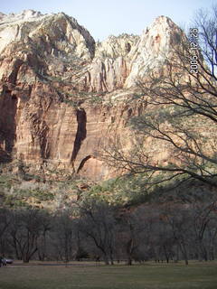 Zion National Park -- view from Zion Lodge