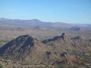 Pinnacle Peak from the park entrance