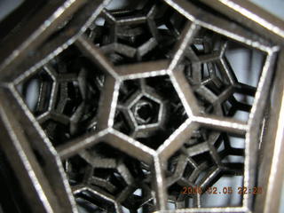 120-cell sculpture from Bathsheba Grossman