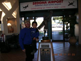 Adam and Gaby in Sedona Airport (SEZ)