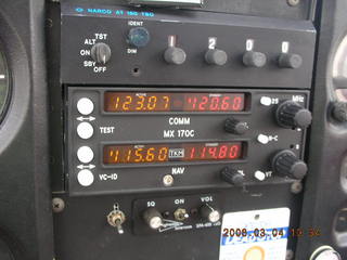 new transponder face-plate, new MX-170C radio