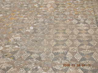2006 eclipse trip -- Cyrene -- mosaic floor