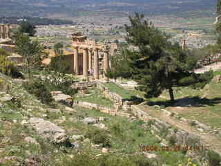 2006 eclipse trip -- Cyrene -- temple down the hill