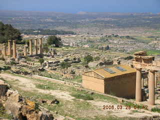 2006 eclipse trip -- Cyrene -- temple down the hill