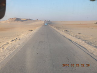 2006 eclipse trip -- coming back from Cyrene
