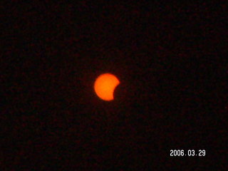2006 eclipse trip -- partial eclipse phase