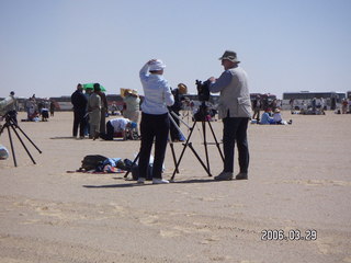 2006 eclipse trip -- Sahara Desert eclipse site