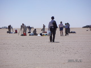2006 eclipse trip -- Sahara Desert eclipse site
