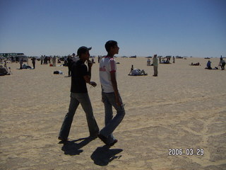 2006 eclipse trip -- Sahara Desert eclipse site