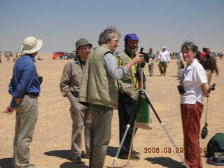 2006 eclipse trip -- Sahara Desert eclipse site