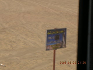 2006 eclipse trip -- sign for eclipse site