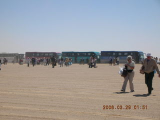 2006 eclipse trip -- Sahara Desert eclipse site