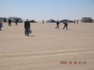 2006 eclipse trip -- Sahara Desert eclipse site