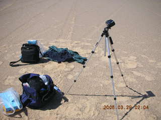 2006 eclipse trip -- Sahara Desert eclipse site